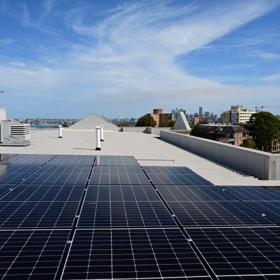 Mosman Apartment Rooftop Solar
