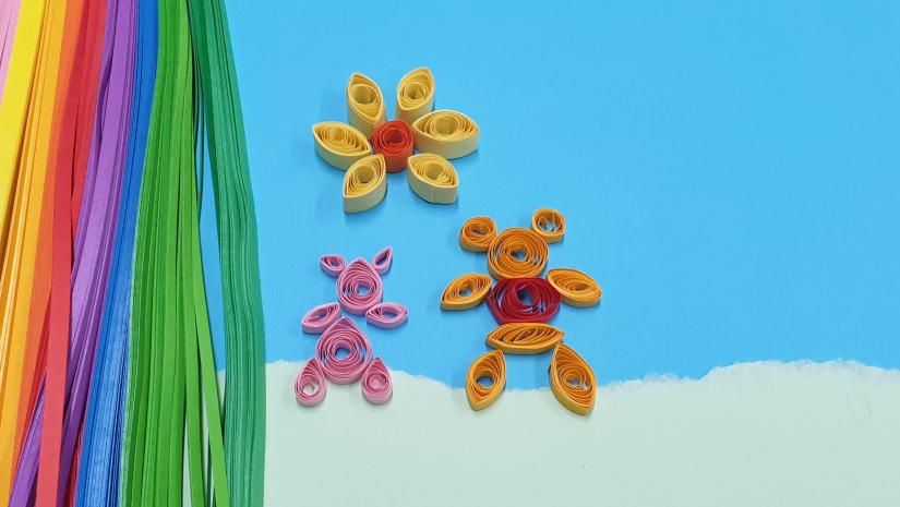 Quilling Winnie the Pooh