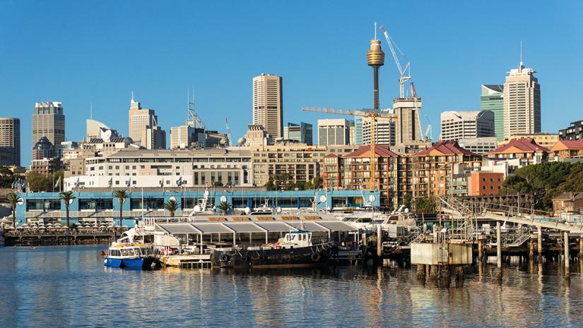 Fish Market with the CBD skyline in the backdrop