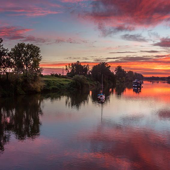 Sunrise over Hawkesbury River