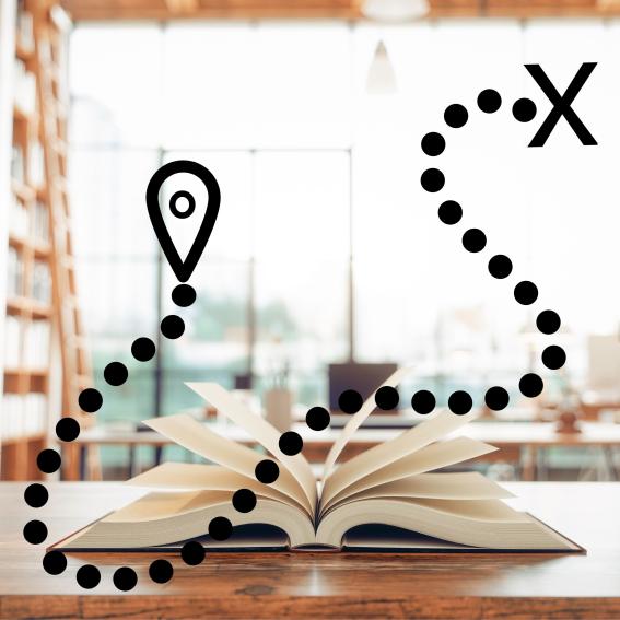 Library scavenger hunt.