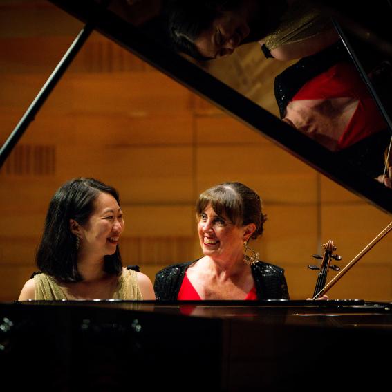 Maria Lindsay - violin and Ying Ho - piano