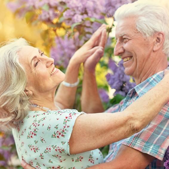 A couple dancing together