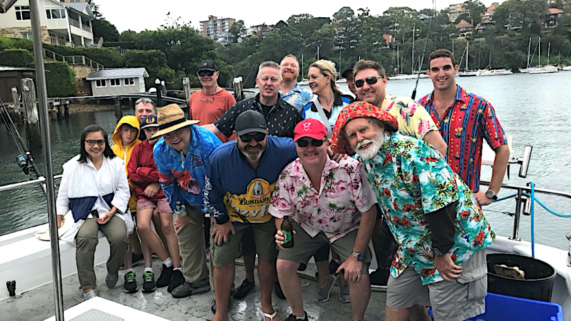 Mosman Rowers Fishing Club Mosman Rowers Fishing club who will lead the beginners day