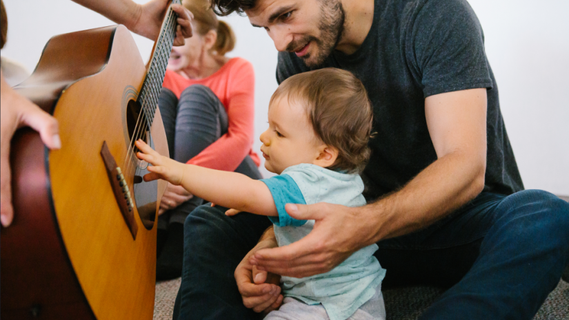 Have a go at the guitar! Guitar