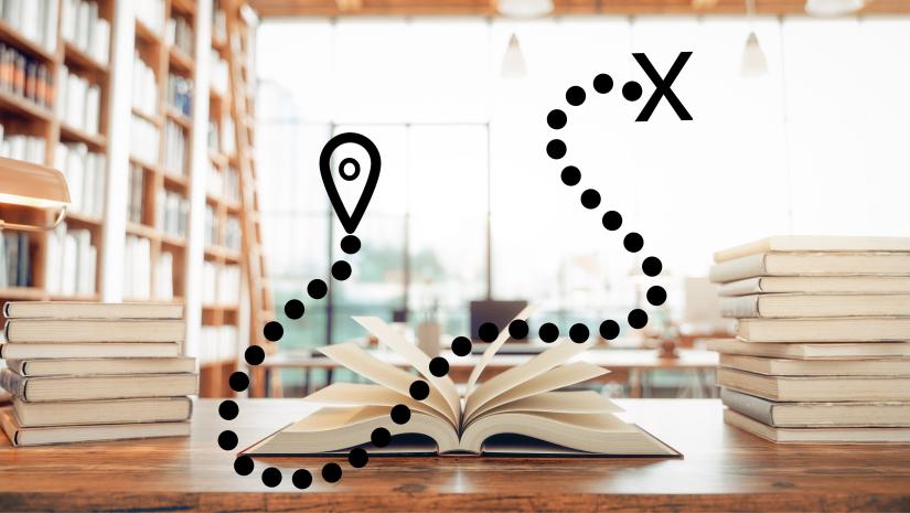 Library scavenger hunt.