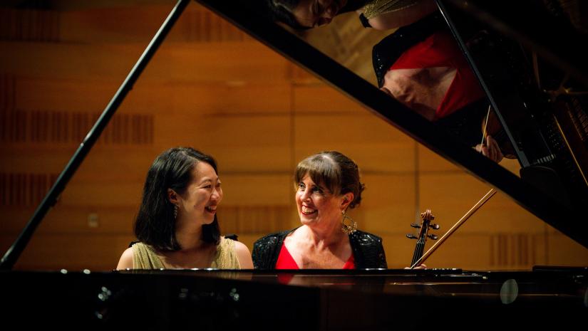 Maria Lindsay, Ying Ho Maria Lindsay - violin and Ying Ho - piano