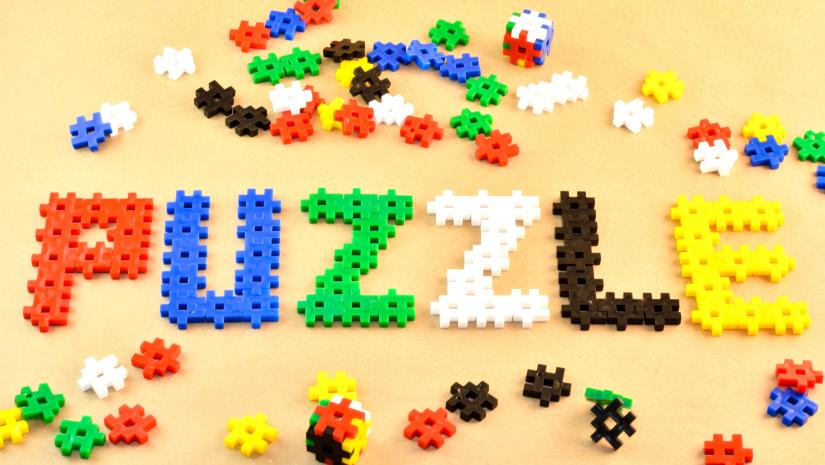 Colourful puzzles.