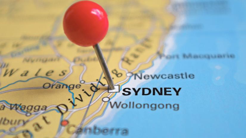 Map of Sydney Map of Sydney