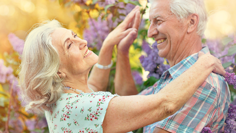 A couple dancing together