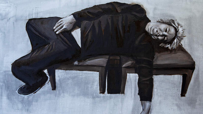 Image: Les Gock, Brian Mannix 'Uncanny X-Men' (detail), 2021, oil on canvas, 60 70 cm. Courtesy of the artist. Photo by Greg Desmond Image: Les Gock, Brian Mannix 'Uncanny X-Men' (detail), 2021, oil on canvas, 60 70 cm. Courtesy of the artist. Photo by Greg Desmond