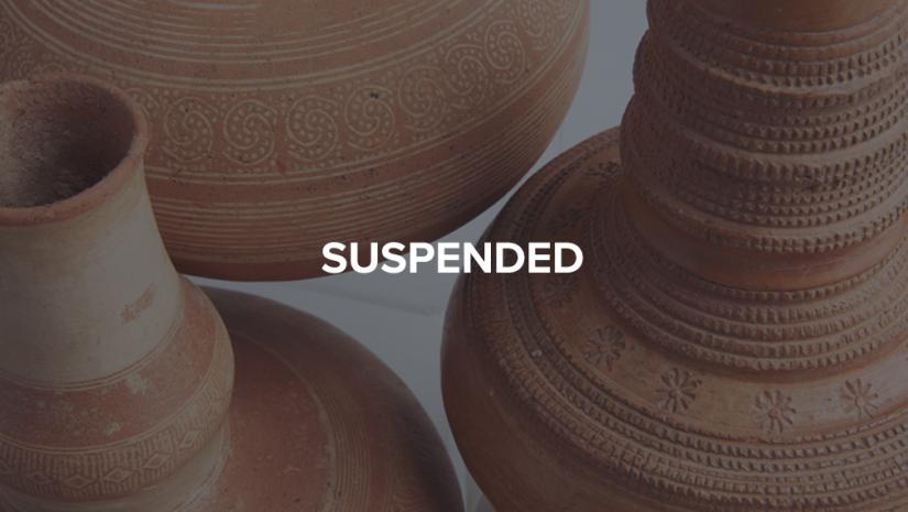 suspended